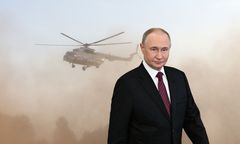 Rosja: Ukraińskie drony zaatakowały podczas lotu Putina