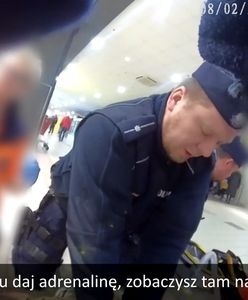 Zemdlał w sklepie. Jest nagranie z kamery policyjnej