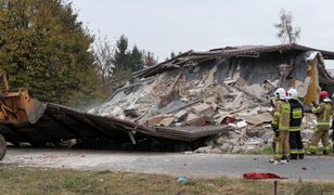 Kaczorów: dom runął po wybuchu. W środku była 81-latka