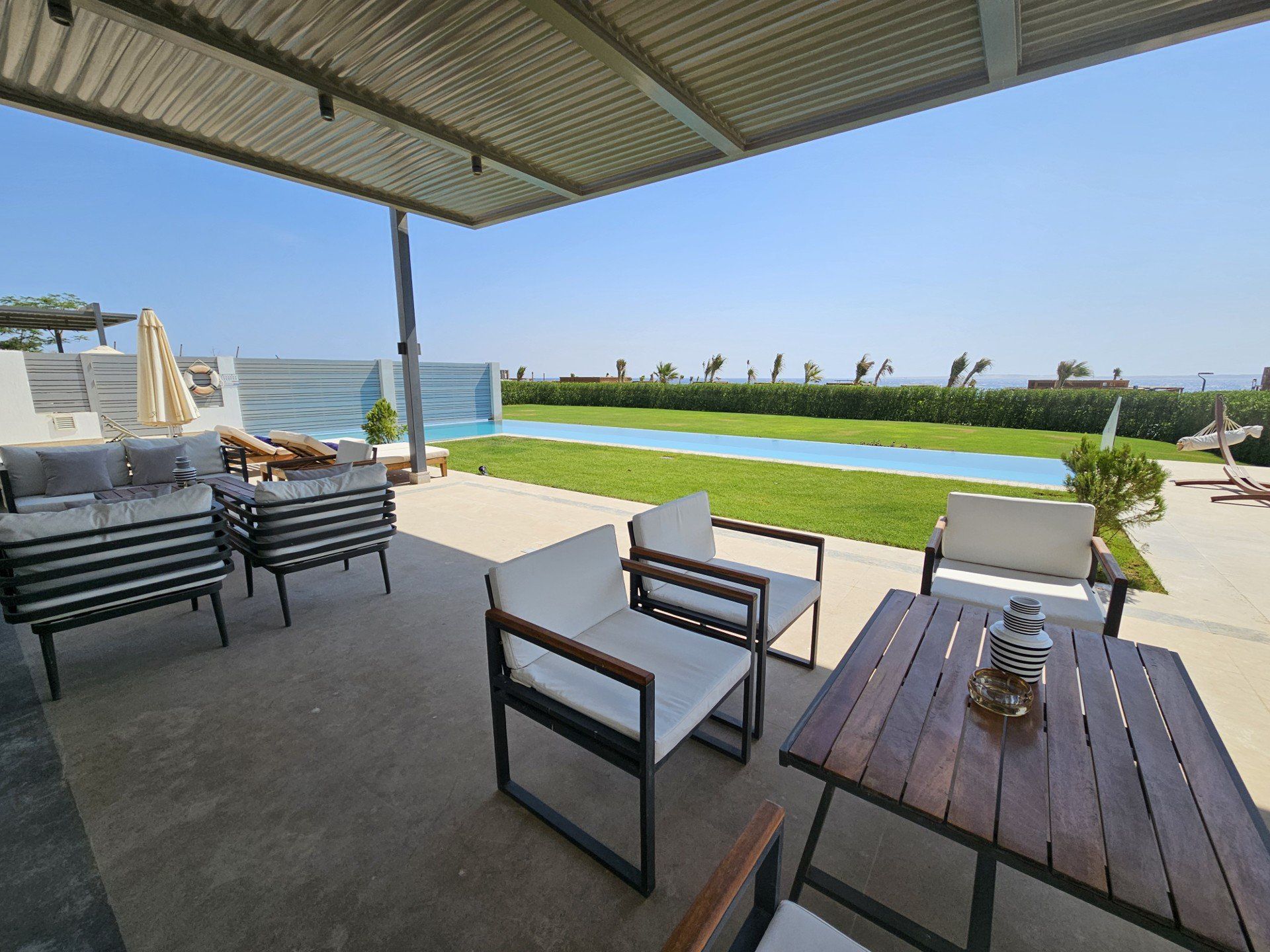 Mieliśmy okazję spędzić kilka godzin w luksusowej willi.