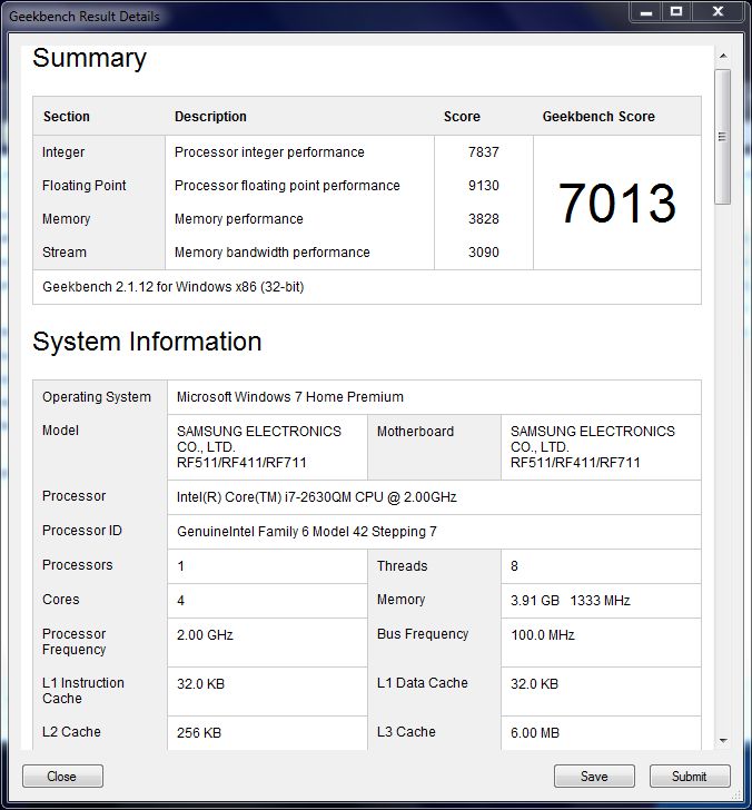 Samsung RF511 - mistrz opłacalności? [test cz. 2] 11