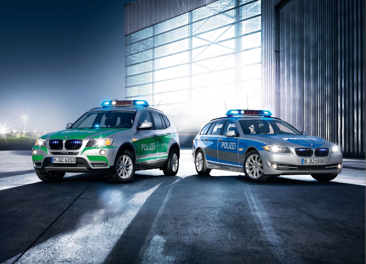 Policyjne BMW