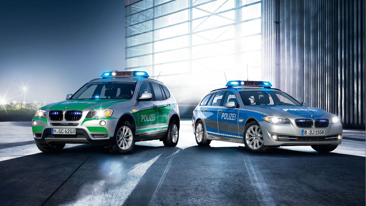 Policyjne BMW