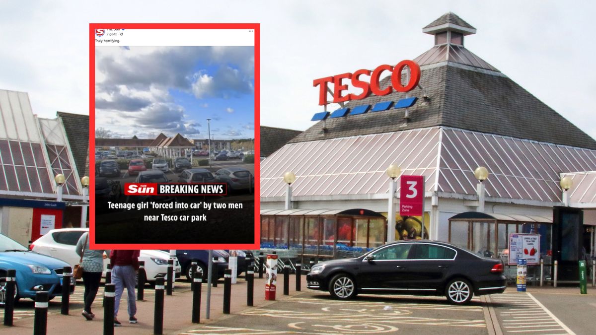 Dwójka mężczyzn uprowadziła kobietę na parkingu Tesco w UK.