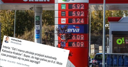 "Paliwo po 6 zł." Prezydent skomentował swój wpis sprzed 9 lat
