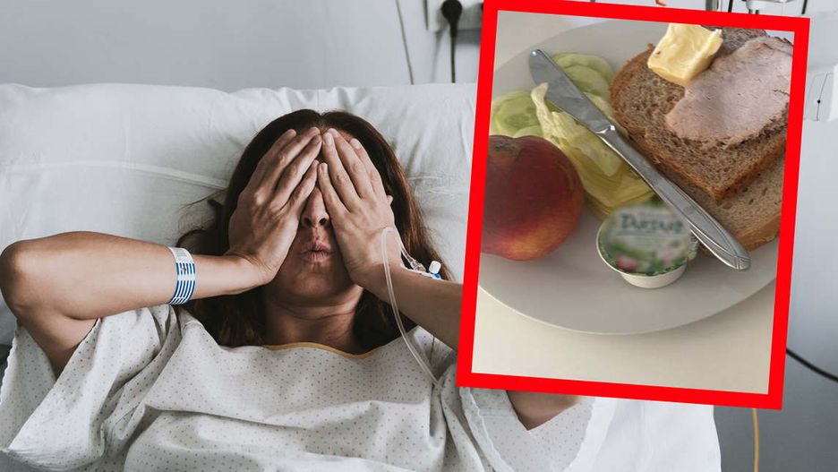 Pokazała, co jadła w szpitalu. "Chcesz więcej, kup catering"