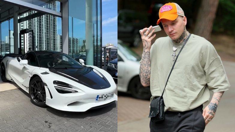 Luksusowe auto Smolastego rozbite