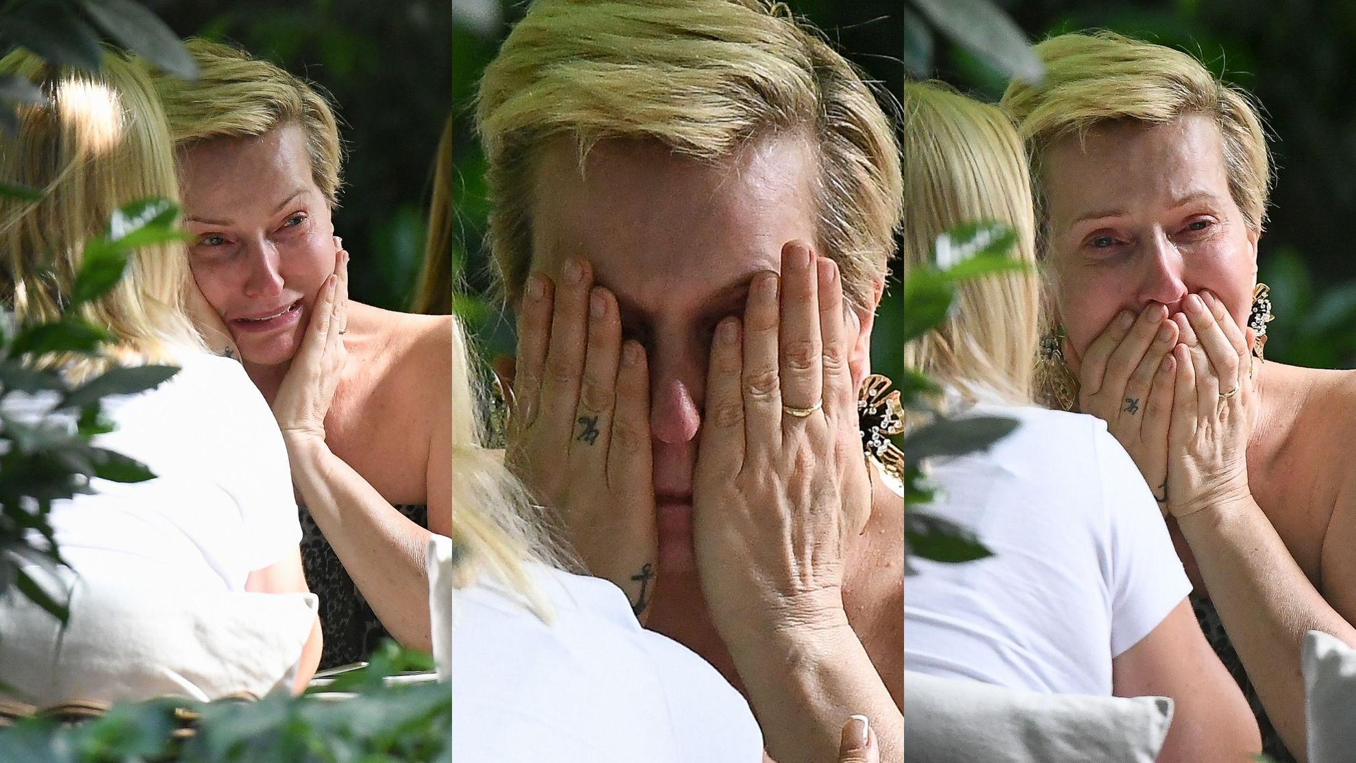 Paulina Smaszcz zalała się łzami na spotkaniu z przyjaciółką w restauracji