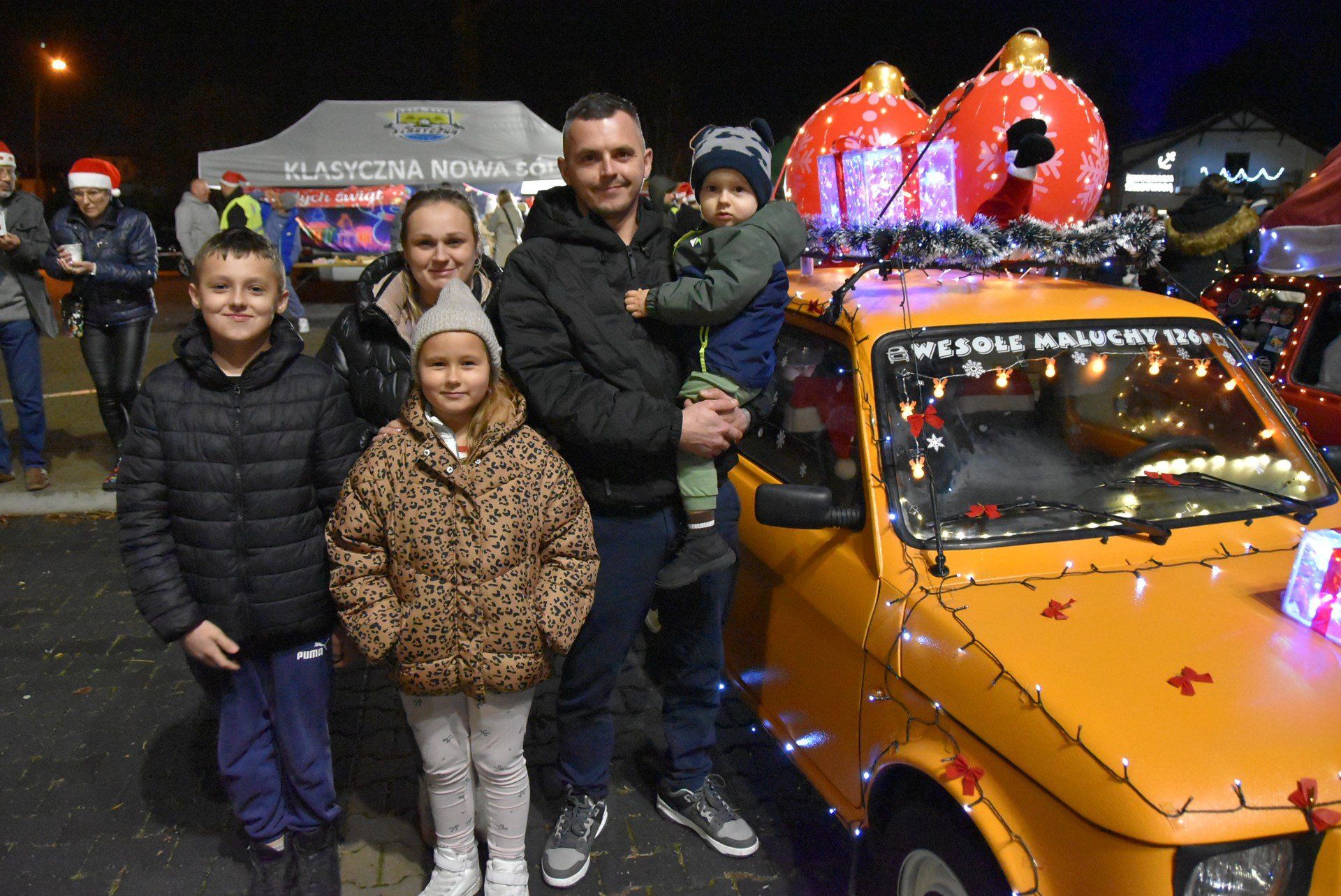 Świąteczny przejazd pojazdów w Nowej Soli