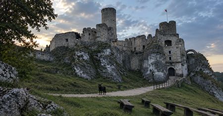Czarny pies z Ogrodzieńca nocą błąka się wśród ruin. Skąd wzięła się ta legenda?