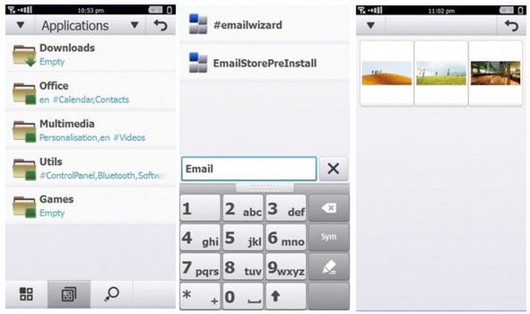 Kolejne zdjęcia systemu Symbian^4 3