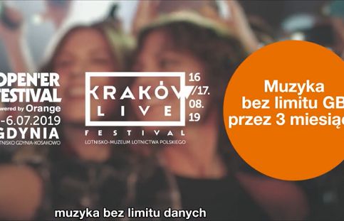 Letnie festiwale i muzyka bez limitu danych w spocie Orange (wideo)