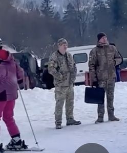 Niespodzianka czekała na stoku. Ukraińska armia dokłada starań, by policzyć rezerwistów