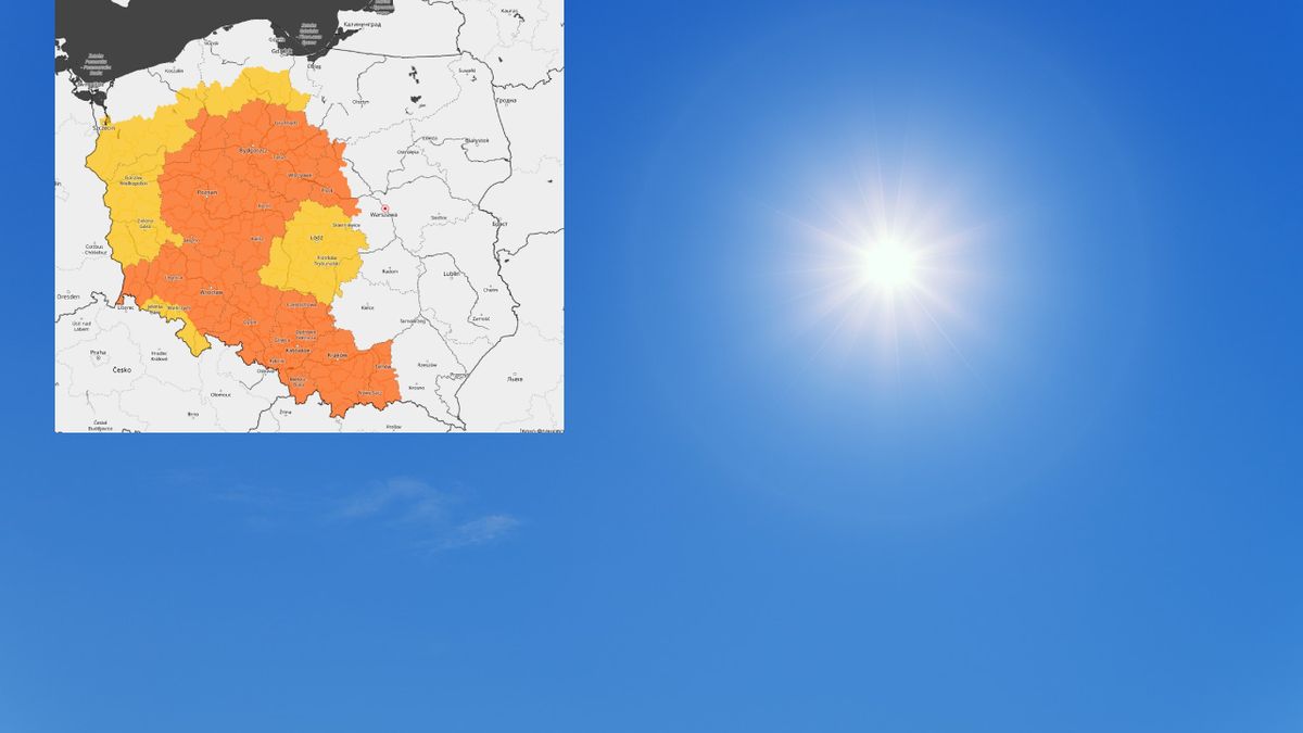 IMGW ostrzega, że do Polski zbliża się fala upałów