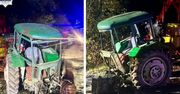 Wielgomłyny: Pijany rolnik wjechał pod ciężarówkę