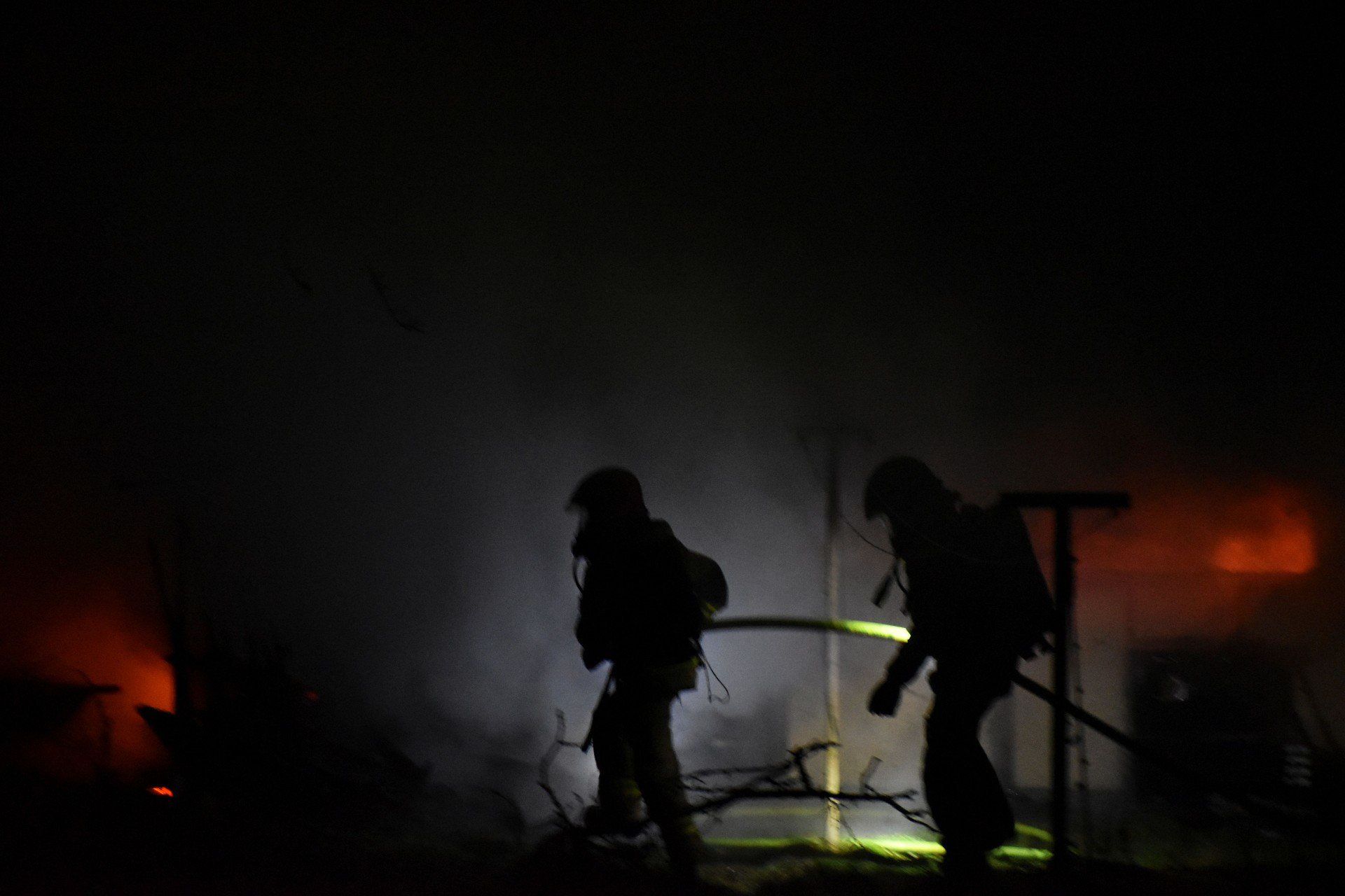 Pożar na posesji przy ul. Matejki w Malborku