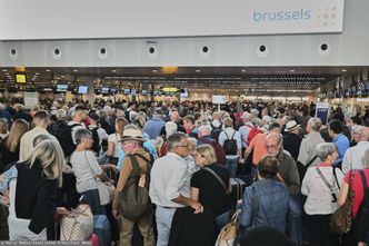 W Brukseli wciąż chaos na lotnisku. Odwołano połowę lotów