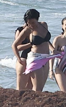 Georgina Rodriguez na plaży w Miami