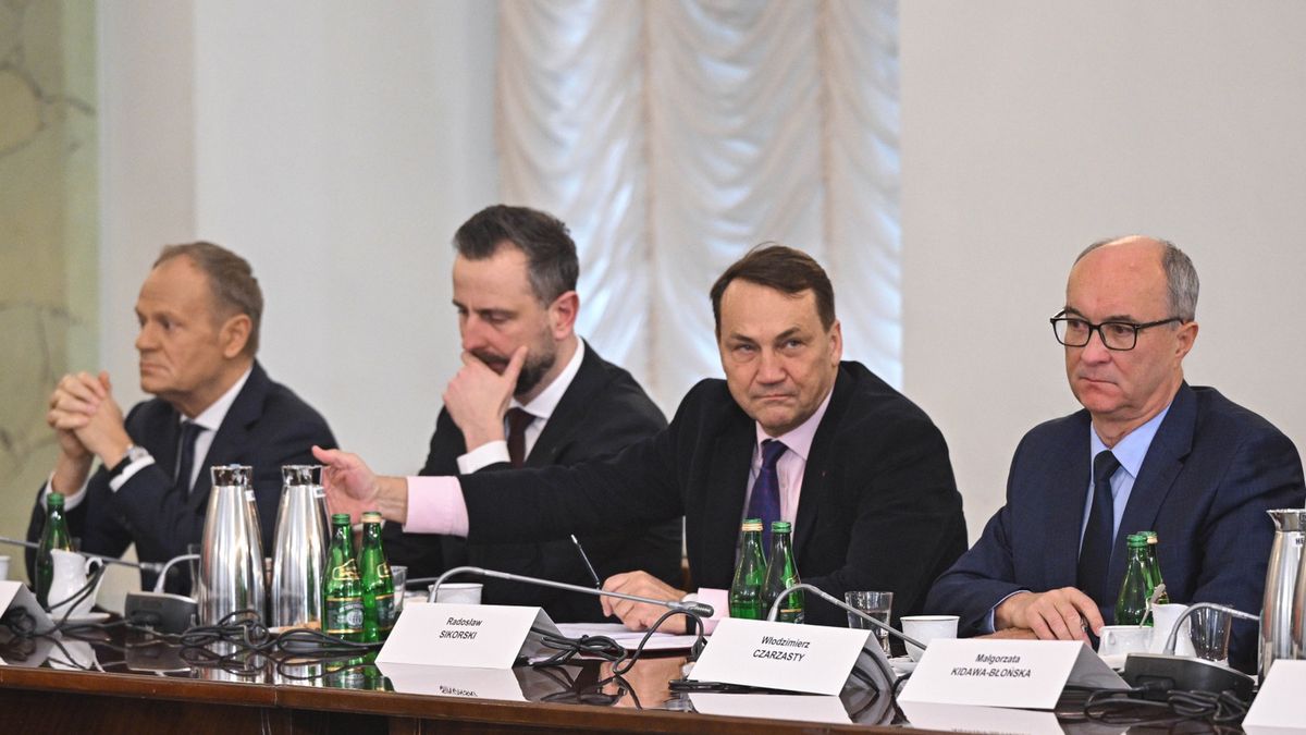 Włodzimierz Czarzasty skomentował wyjście premiera z RBN