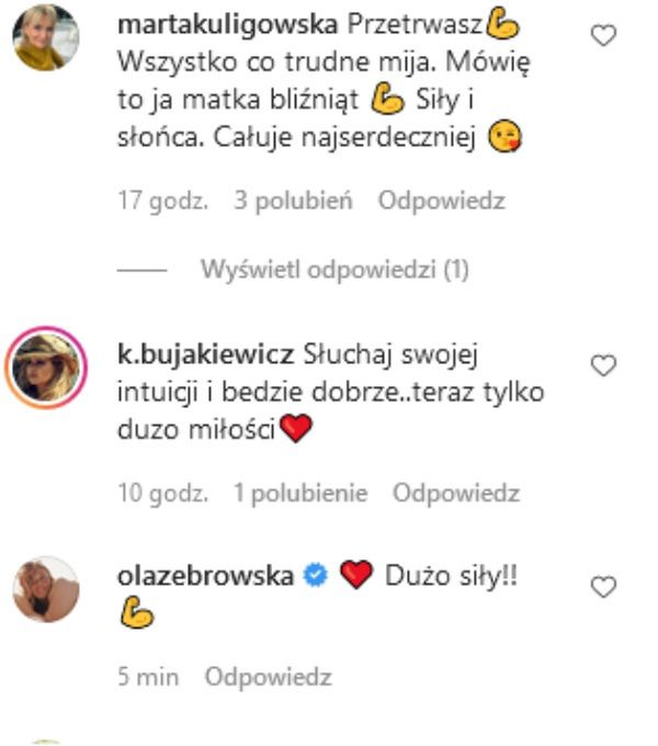 Koleżanki celebrytki pocieszają Natalię Klimas przeżywającą baby blues