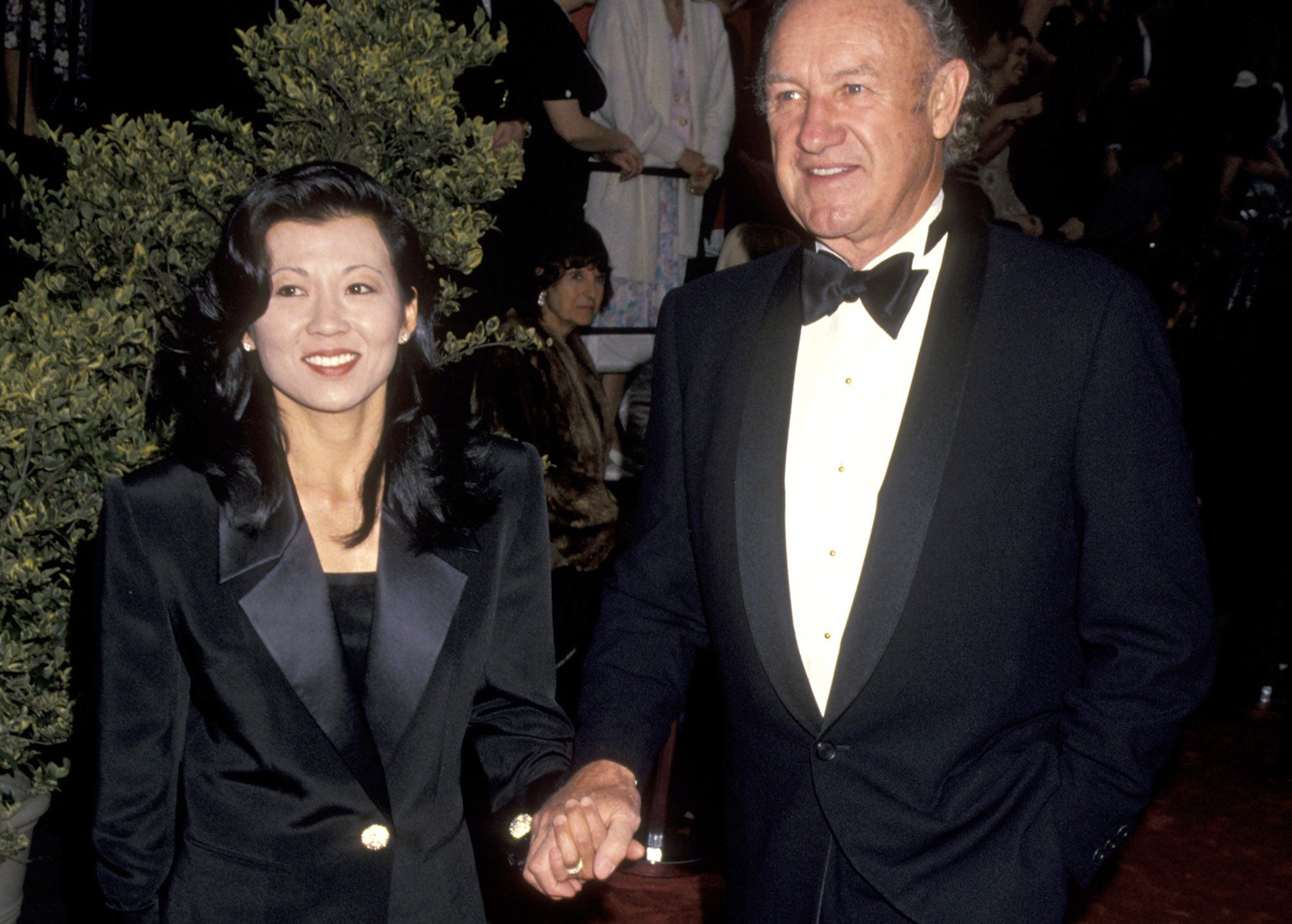 20th Annual People's Choice AwardsGene Hackman and Betsy Arakawa during 20th Annual People's Choice Awards at Sony Studios in Culver City, California, United States. (Photo by Ron Galella/Ron Galella Collection via Getty Images)Ron Galella