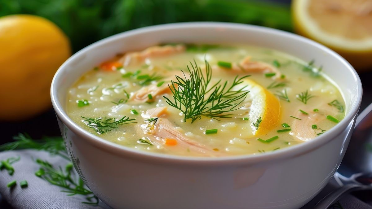 Poznaj grecki odpowiednik polskiego rosołu. Zupa idealna na upalne dni