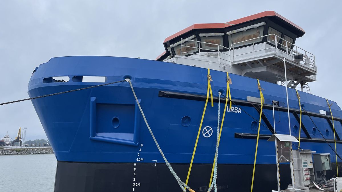 Pogłębiarka Ursa będzie wykorzystywana przy budowie nowej drogi wodnej istotnej dla wykorzystania przekopu Mierzei Wiślanej