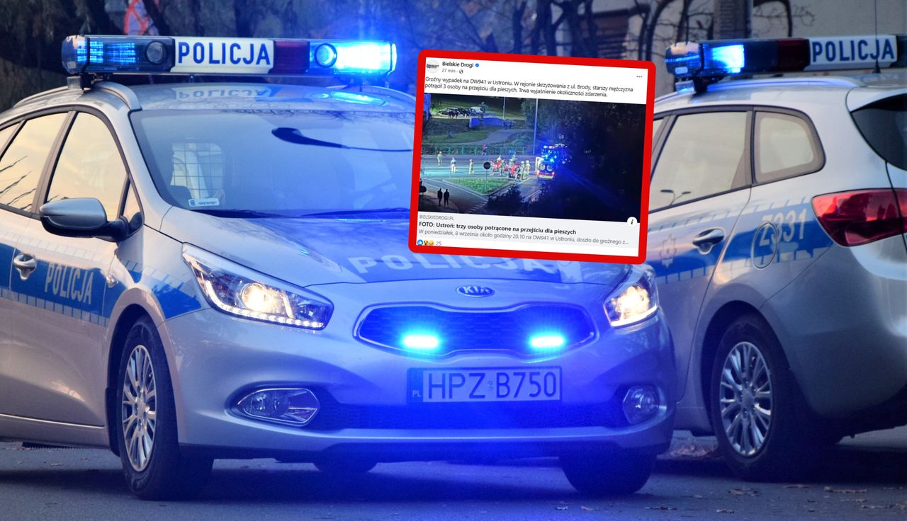 Dramat na pasach. 75-latek potrącił trzy osoby