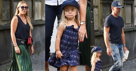 Przesadnie wystylizowana rodzina Kraśków wychodzi z modnej restauracji (ZDJĘCIA)