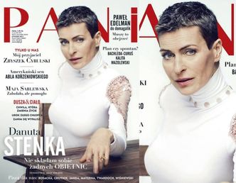 Danuta Stenka w krótkich włosach na okładce "Pani" (FOTO)