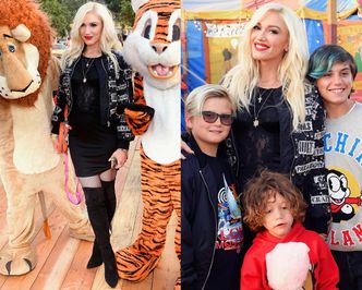 Gwen Stefani zabrała synów na pokaz Moschino