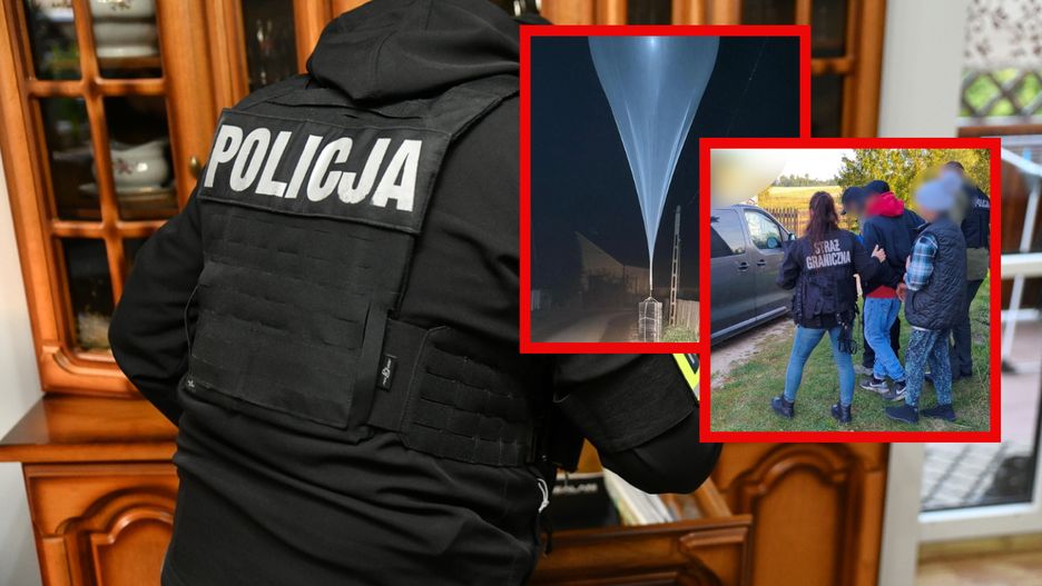 Zatrzymani za przemyt balonami meteorologicznymi