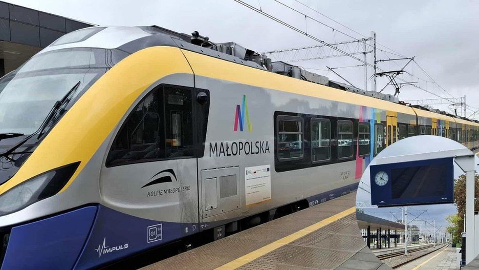 Na dworcu kolejowym w Oświęcimiu zamontowano system dynamicznej informacji pasażerskiej, mającej poprawić komfort podróżnych.