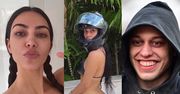 PÓŁNAGA Kim Kardashian pozuje w... kasku motocyklowym: "ZAWSZE GOTOWA" (ZDJĘCIA)