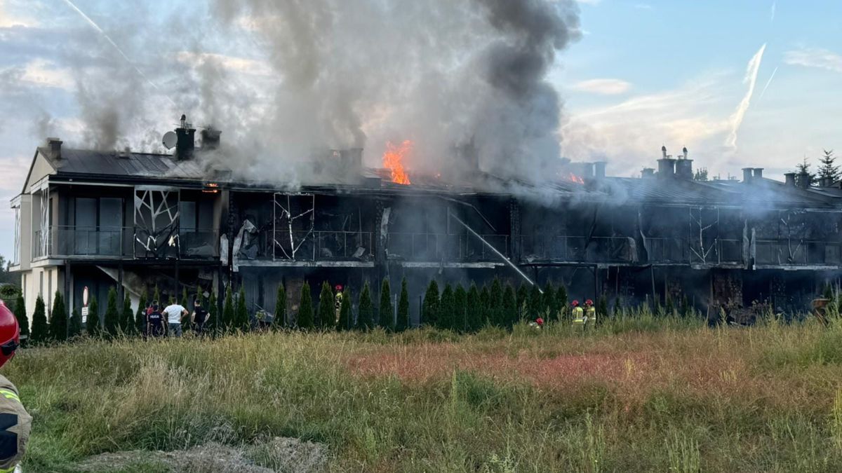 Pożar szeregowców w Rzeszowie