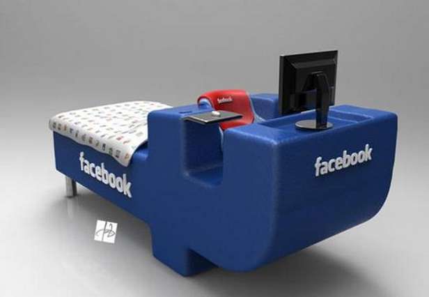 FBed - łóżko dla maniaków Facebooka 6