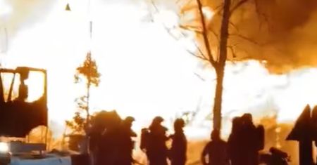 Bawili się na weselu. Nagle wybuchł pożar. Wstrząsające nagrania