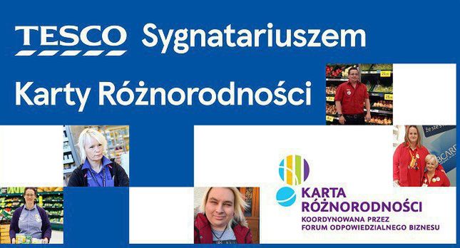 Tesco przystępuje do Karty Różnorodności