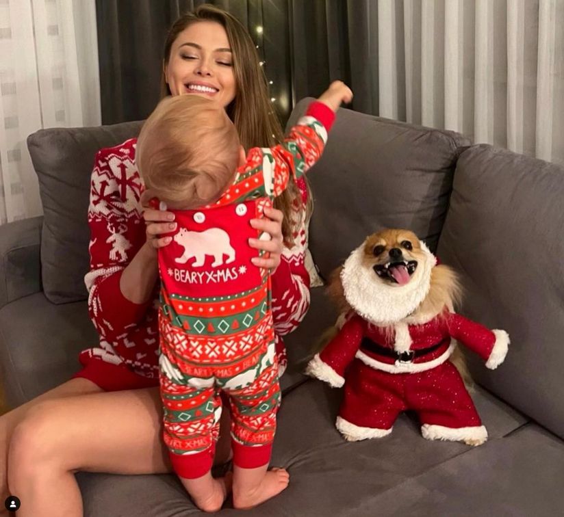 Joanna Opozda z synem