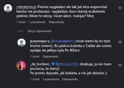 Dominika Serowska odpowiada internautce