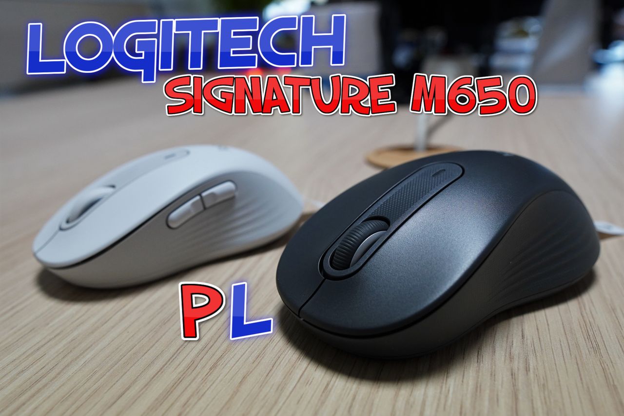Logitech Signature M650 - myszki bezprzewodowe dla prawo i leworęcznych