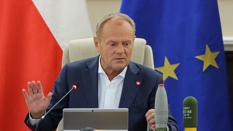 Warszawa, 29.07.2025. Premier Donald Tusk podczas posiedzenia rządu w Kancelarii Prezesa Rady Ministrów w Warszawie, 29 bm. Rząd zajmie się m.in. dwoma projektami z puli tzw. projektów deregulacyjnych. (jm) PAP/Paweł Supernak