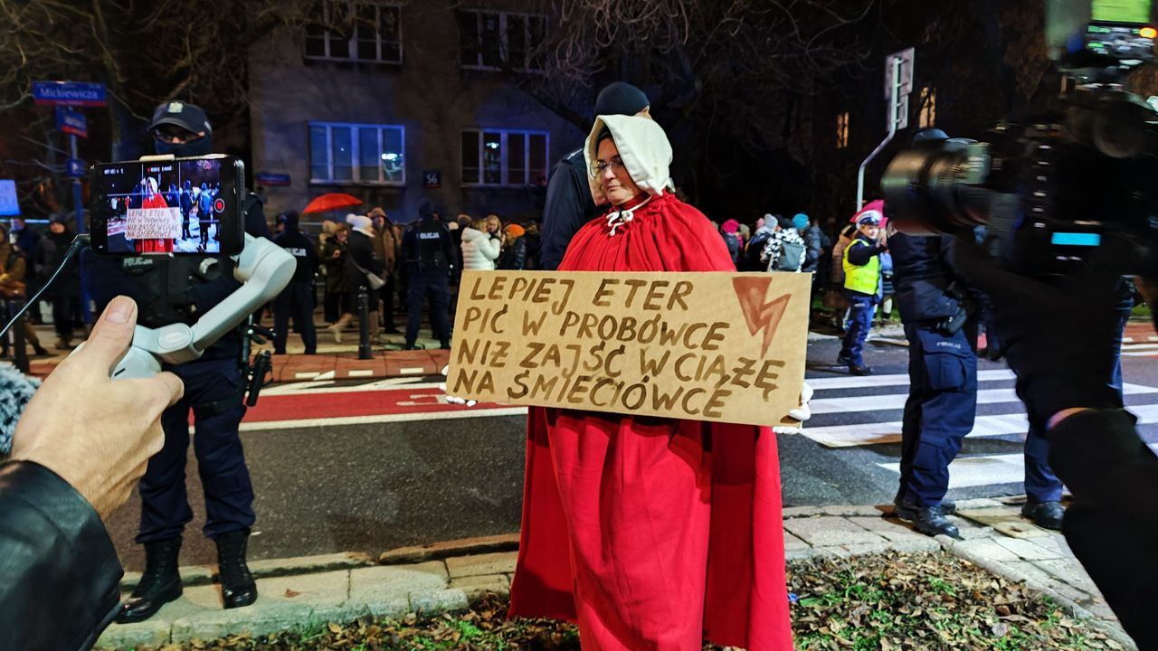 Podczas protestu nie doszło do incydentów