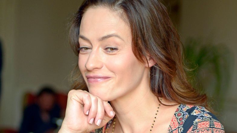 Córka Magdaleny Rożczki pójdzie w jej ślady? 13-letnia Wanda zagrała w serialu "Rojst '97" 