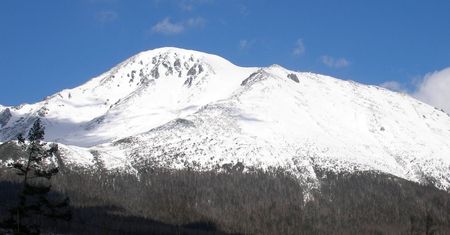 Tatry Słowackie. Ze Sławkowskiego Szczytu zeszła potężna lawina