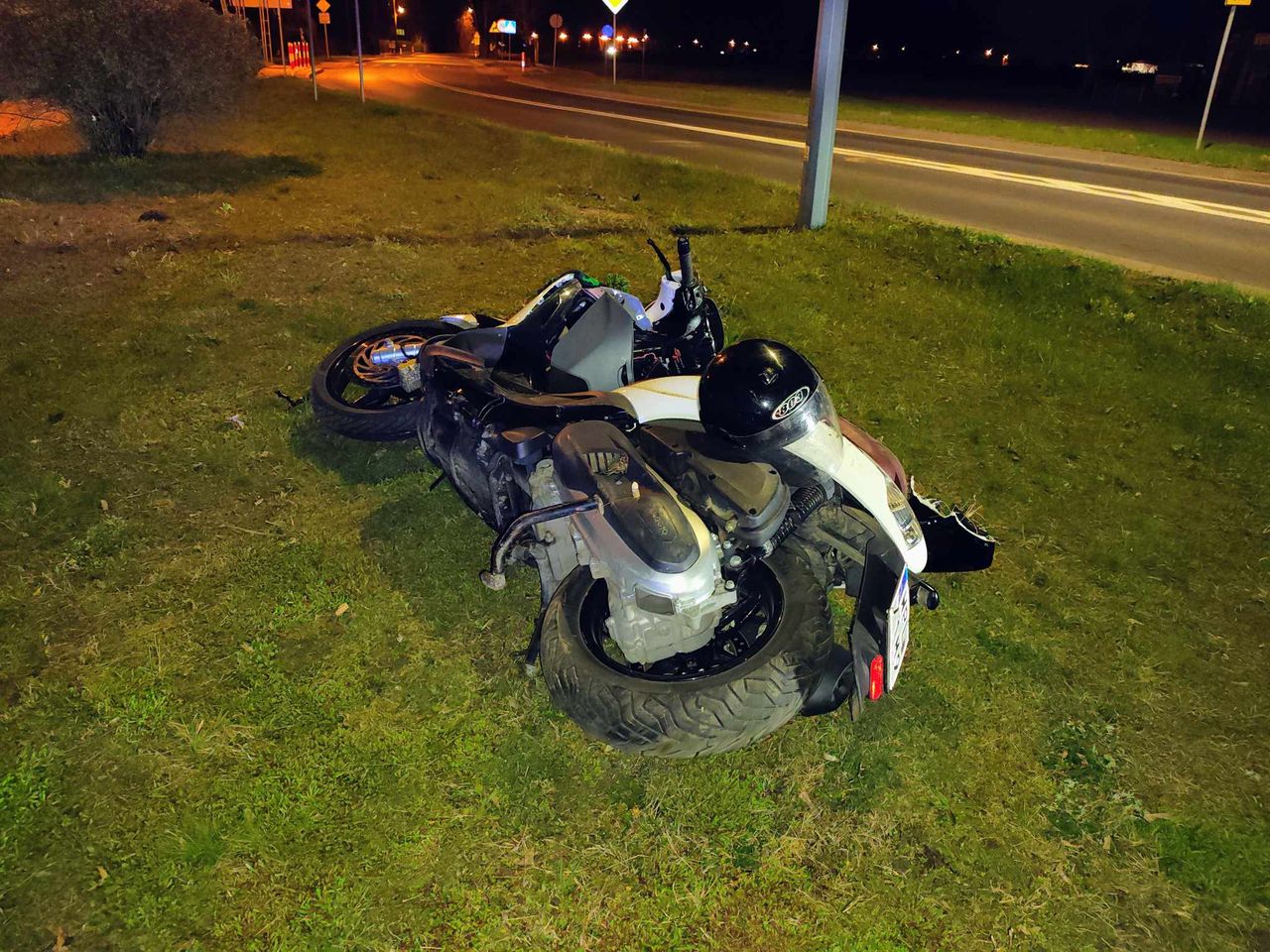 Motocyklista miał blisko 2,5 promila alkoholu w organizmie