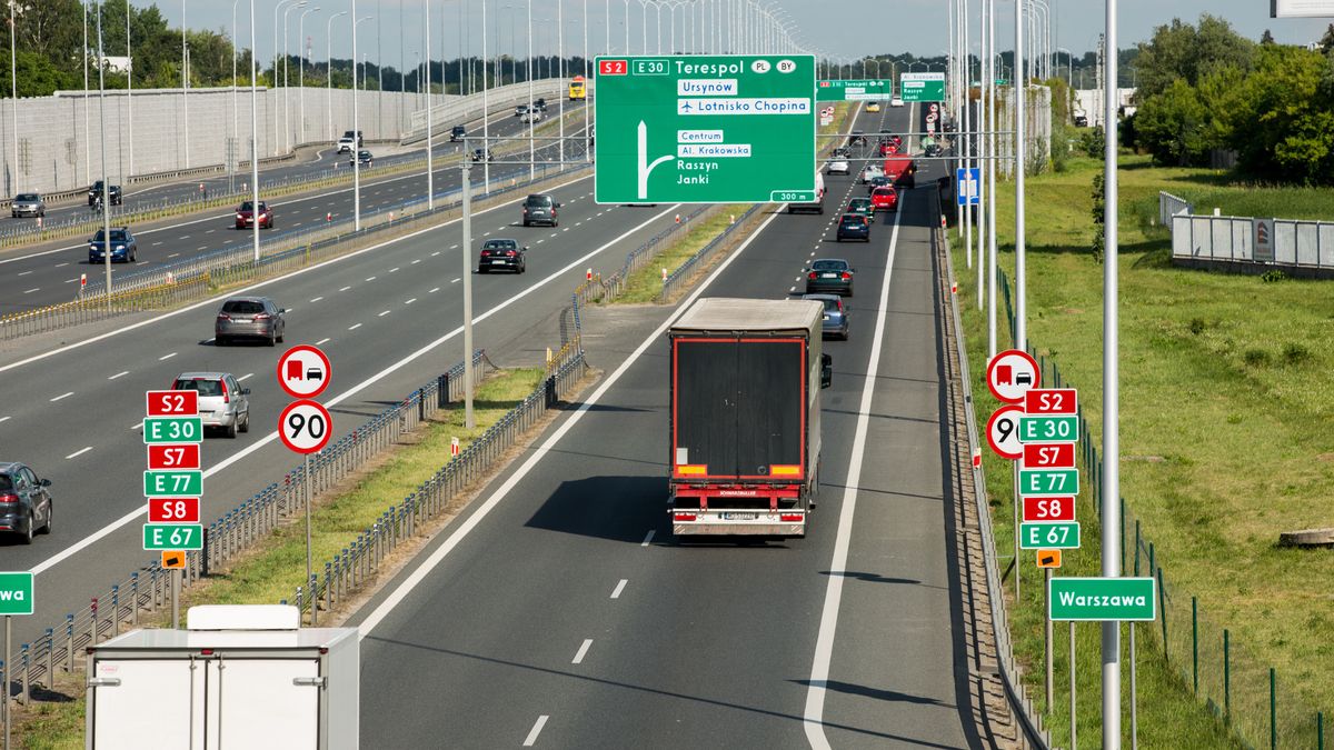 droga transport autostrada droga tranzyt ciężarówka tir dostawa