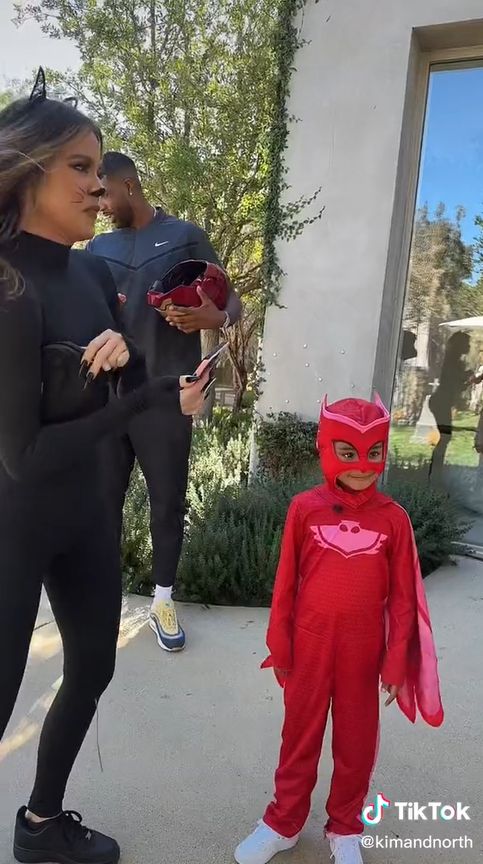 Khloe Kardashian i Tristan Thompson świętowali razem Halloween