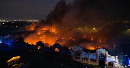 Wielki pożar hali w Gdańsku. W środku ponad 1500 rowerów miejskich