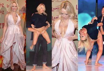 Seksowna (?) Pamela Anderson prezentuje swoje taneczne zdolności w niemieckim programie (ZDJĘCIA)